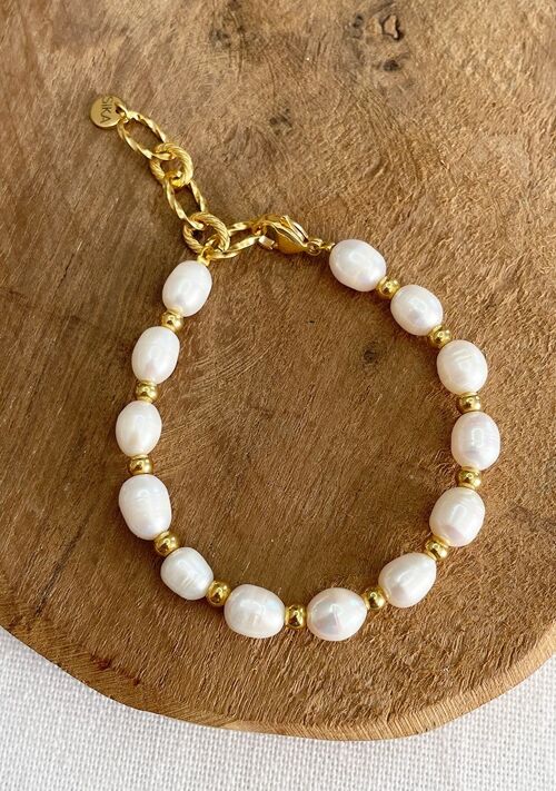 Bracelet Emma – Perles d’eau douce
