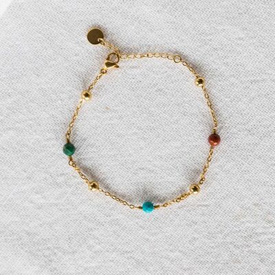 Bracelet Anita – Multi-pierres couleurs vives