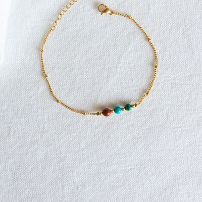 Bracelet Elsa – Multi-pierres couleurs vives