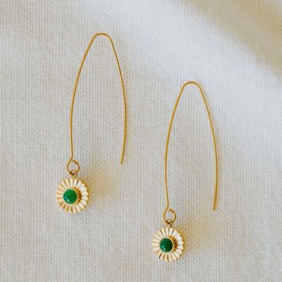 Boucles Sol – Jade verte