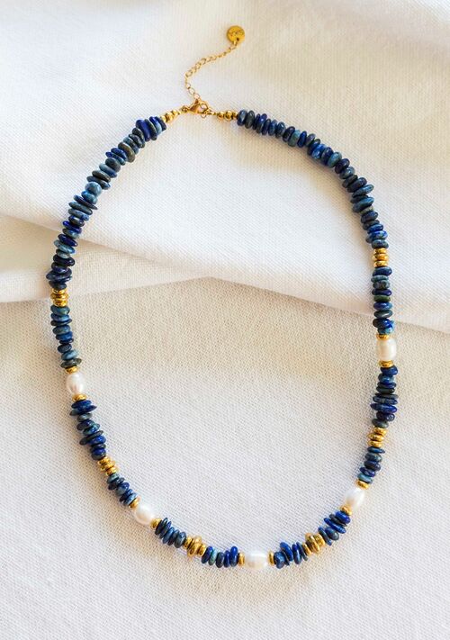 Collier Maryama – Lapis-Lazuli