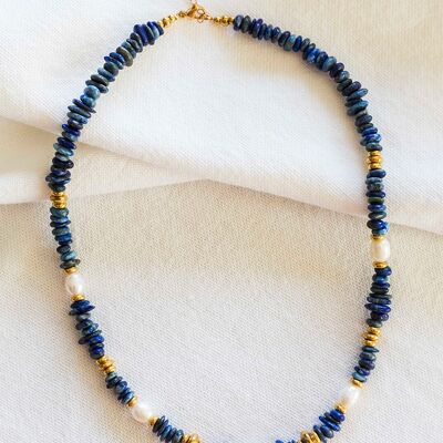 Collier Maryama – Lapis-Lazuli