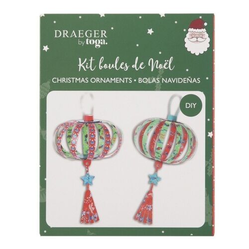 Diy noel - mini kit boules noel