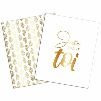 Diy noel - 4 sachets cadeaux 15x18 or reveillon 2