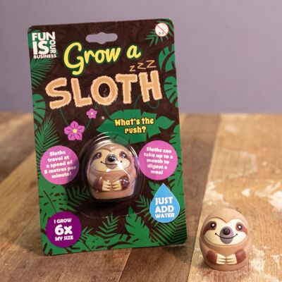 Juguete para niños Grow a Sloth - Regalos de relleno de medias para niños