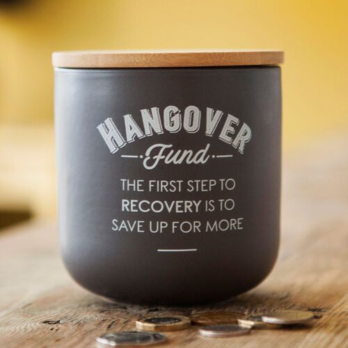 Hangover Fund' Wonderfund Saver Jar
