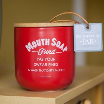 Mouth Soap Fund' Wonderfund Saver Jar