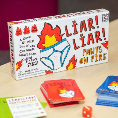 Liar Liar Pants On Fire-Spiel – Kinder-/Familienspiele