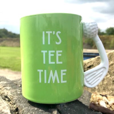 Tasse de golf "It's Tee Time"