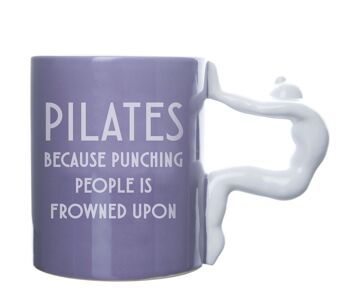 Mug Pilates Punching People 1
