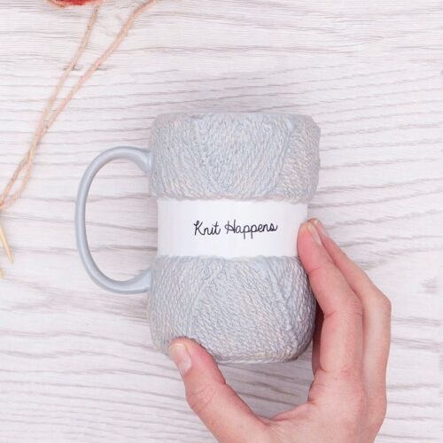 Knit Happens Knitting Mug - Knitting Gifts