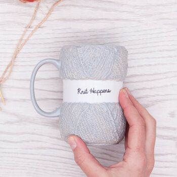 Knit Happens Knitting Mug - Cadeaux de tricot 1