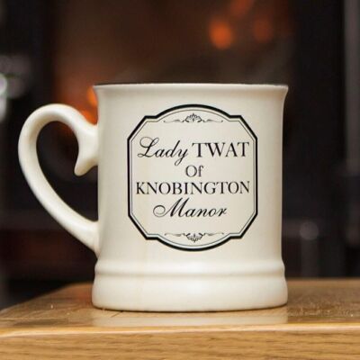 Taza Lady Twat 'Victoriana