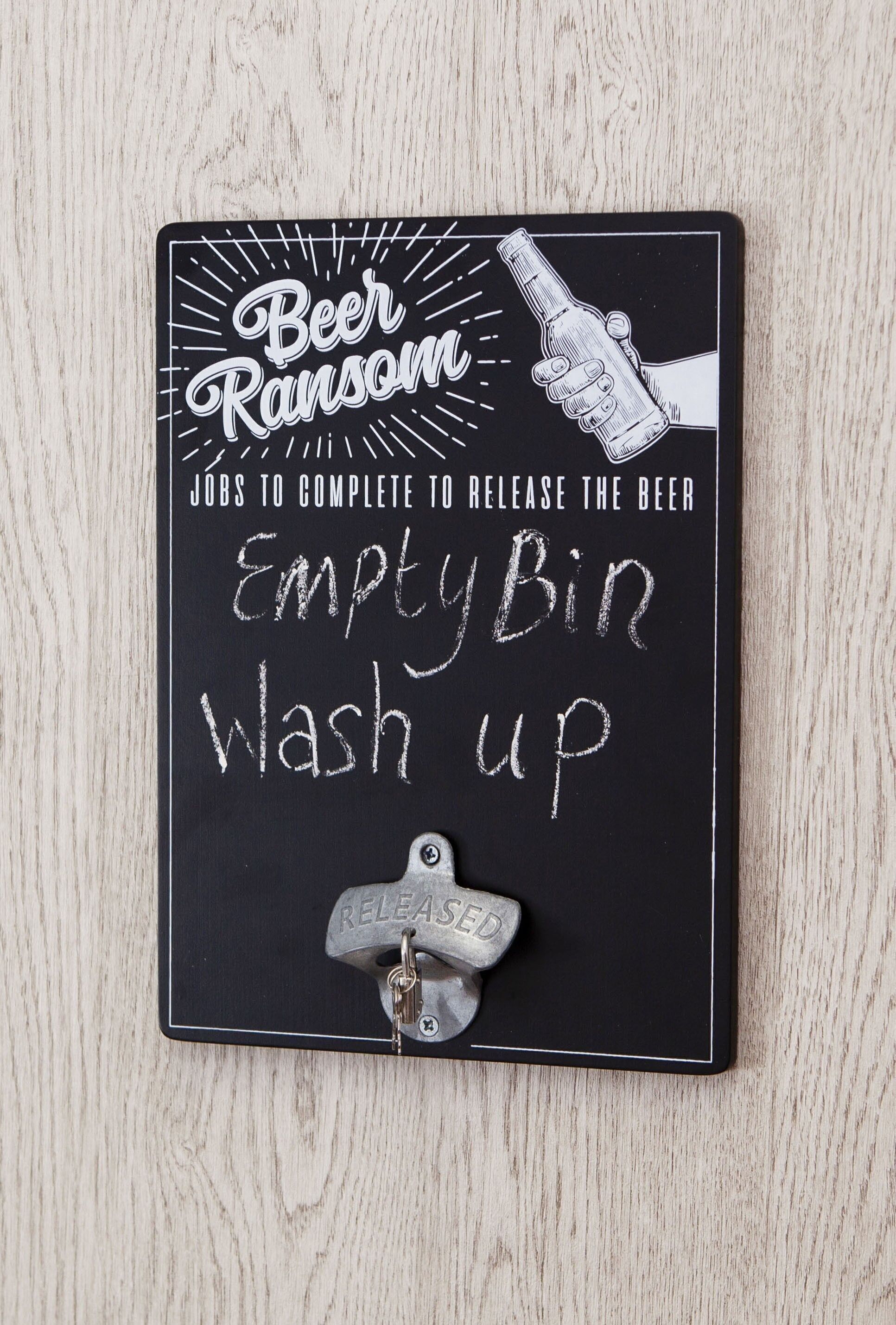 Beer Ransom Memo Board