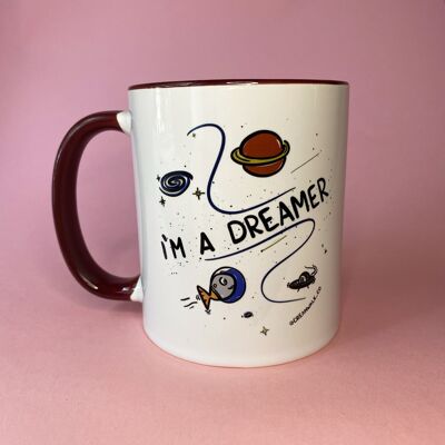 I’m a dreamer Two Toned Ceramic Mug 11oz