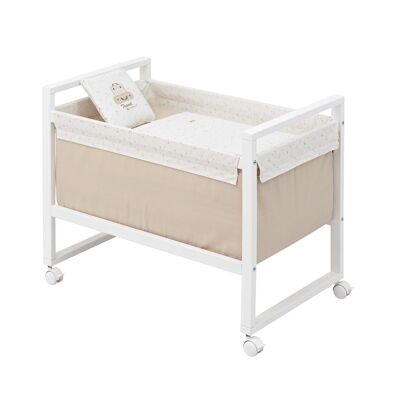 MINICUNA CUADRADA NEXT SKY BEIGE 55x88x72 CM