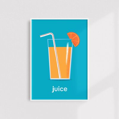 Juice print - A5