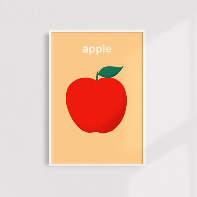 Apple print - A5