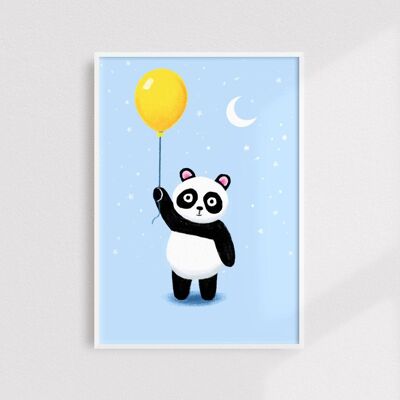 Panda print - A5