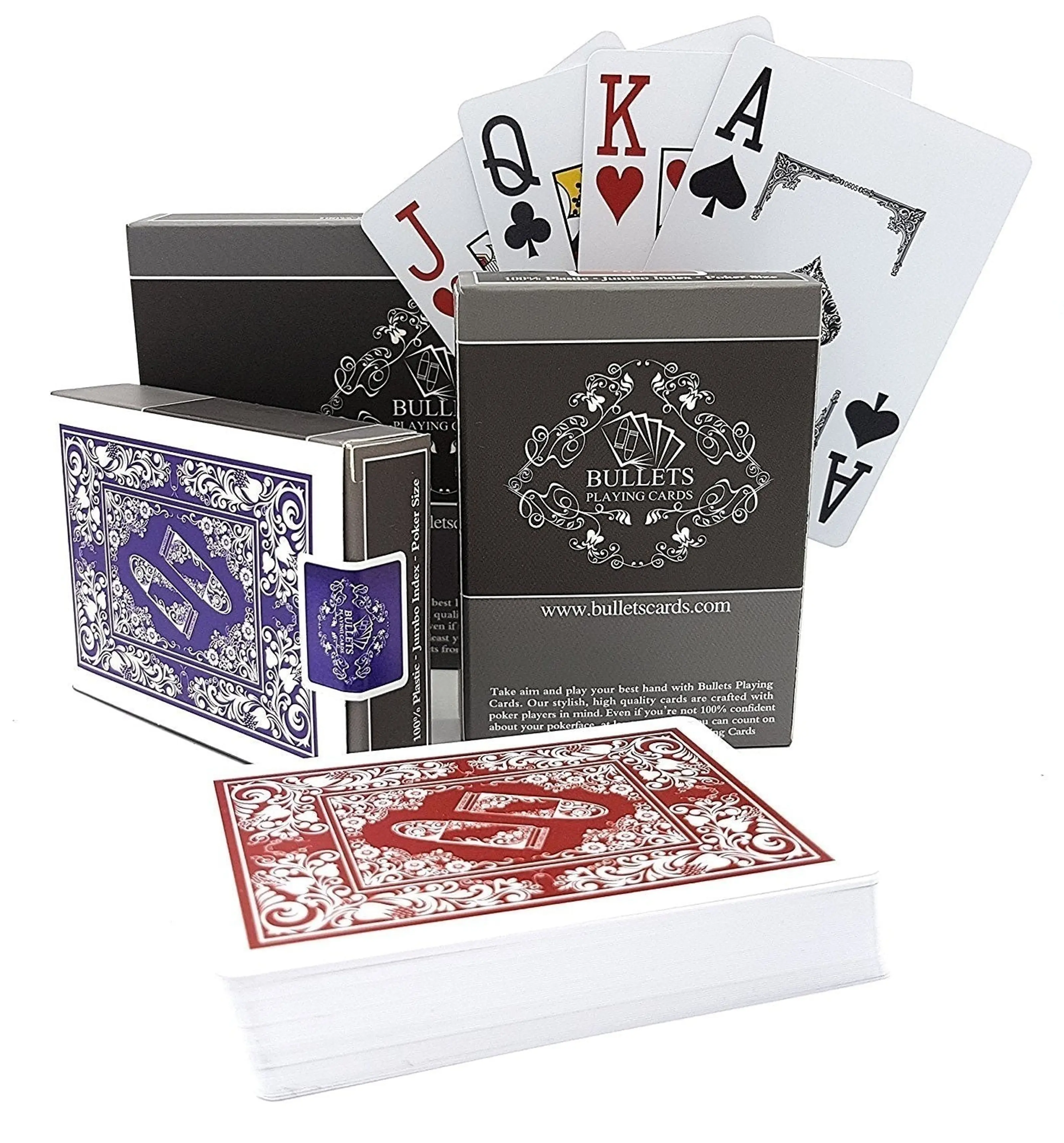 Bullet Card Buy wholesale Bullets Playing Cards - plastic poker cards, poker size ...