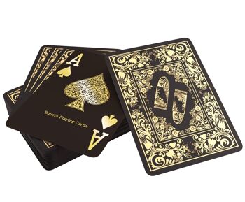 Bullets Playing Cards - Cartes de poker "Black Edition" 2