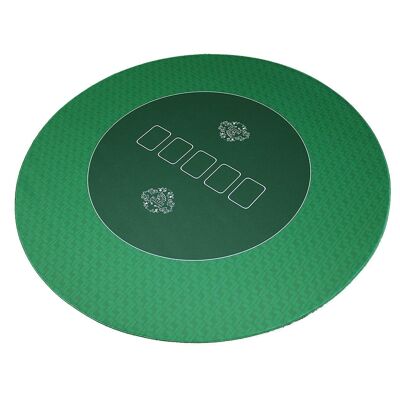 Bullets Playing Cards - tapis de poker rond, 100 cm, design classique