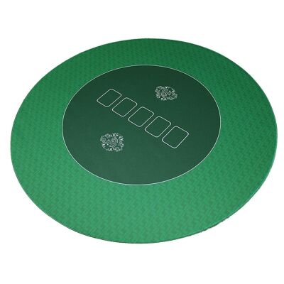 Bullets Playing Cards - round poker mat, 100 cm, classic design