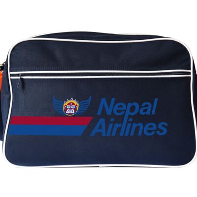 Nepal Airlines messenger bag navy