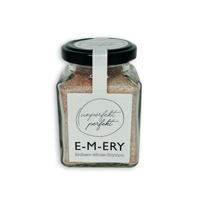 UNPERFEKT PERFEKT - E-M-ERY Strawberry Mint Erythritol 150 g