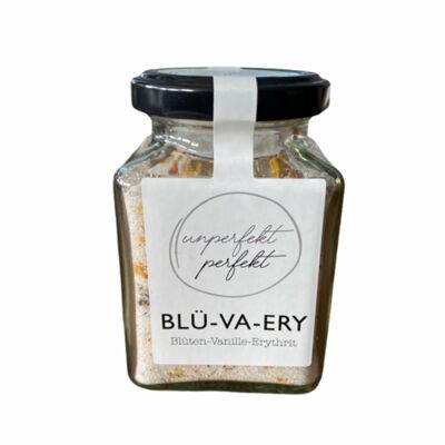 UNPERFEKT PERFEKT - BLÜ-VA-ERY Blossoms Vanilla Erythritol 160g