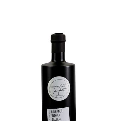 UNPERFEKT PERFEKT - balsamo di sambuco e zenzero (preparato all'aceto) 350ml