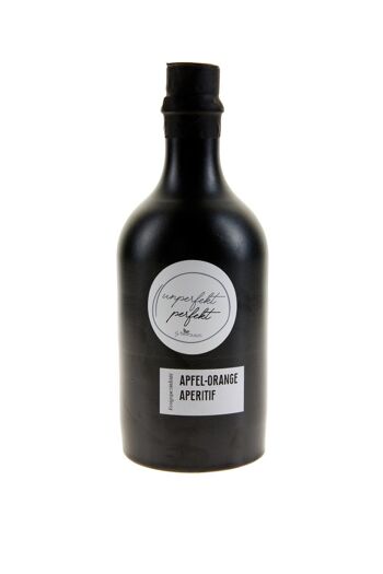 UNPERFEKT PERFEKT - apéritif pomme-orange - préparation au vinaigre (3% acide) 500ml