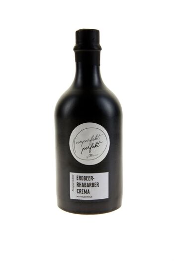 UNPERFEKT PERFEKT - Crème Fraise Rhubarbe 500ml (préparation au vinaigre)