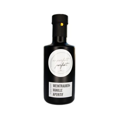 UNPERFEKT PERFEKT - Weintrauben Vanille Aperitif (Essigzubereitung 3% Säure, 200ml)