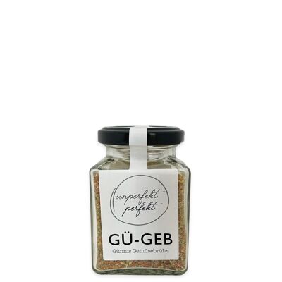 UNPERFEKT PERFEKT - Gü-Geb ( Günnis Gemüsebrühe ) 160 g im Glas
