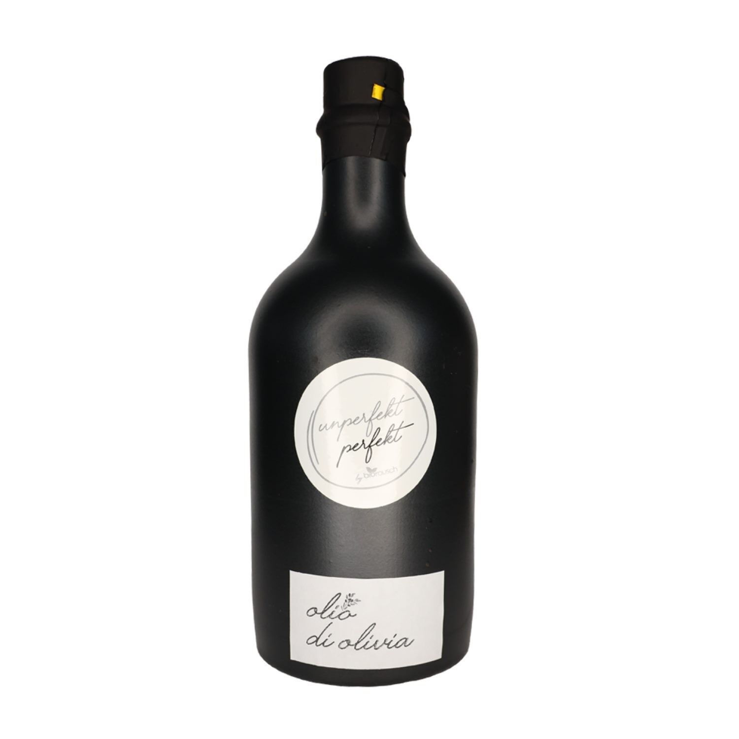 UNPERFEKT PERFEKT - aceite de oliva 500 ml gres (de cultivo ecológico - prensado a mano de Abruzzo)