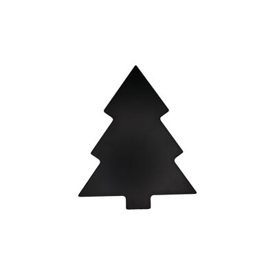 UNPERFEKT PERFEKT - board fir Christmas tree small black 17