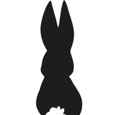 UNPERFEKT PERFEKT - Bunny pillow 40 x 40 cm + INLAY