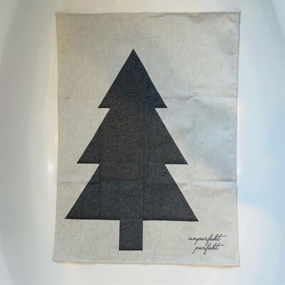 UNPERFEKT PERFEKT - Large fir tea towel