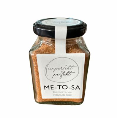 UNPERFEKT PERFEKT - ME-TO-SA Mediterranes Tomaten Salz 160g