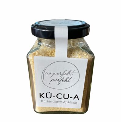 UNPERFEKT PERFEKT - Sel KÜ-CU-A (Citrouille - Curry - Pomme) Sel 160 g