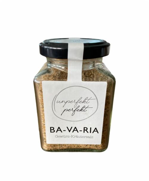 UNPERFEKT PERFEKT - BA-VA-RIA (Bayrisches Kräuter Salz) 120gr
