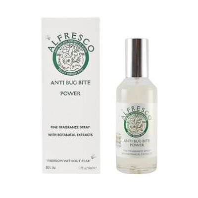 Spray de fragancia fina Anti Bug Bite Power de Alfresco (50 ml)