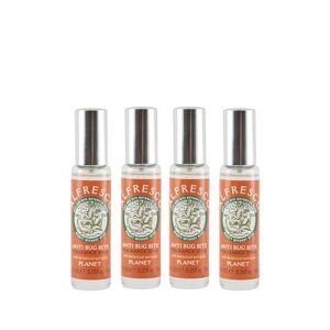 Alfresco Anti Bug Bite Planet Spray Parfumé Fine x 4 (10 ml)