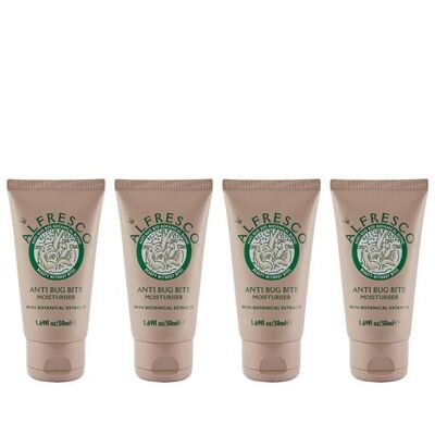 Alfresco Anti Bug Bite Classic Feuchtigkeitscreme Pack x 4 (50ml)