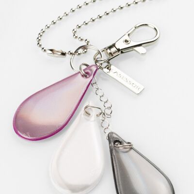 Reflector - 3 Drops Safety Jewellery, Purple