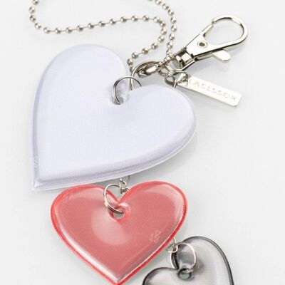 Reflector - Heart Set Safety Jewellery, Gold