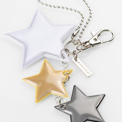 Reflector - Star Set Safety Jewellery, Gold