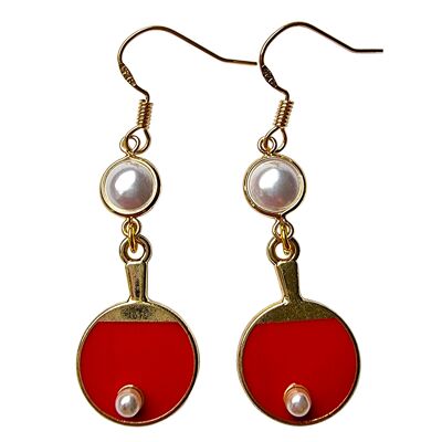 Ping Pong! Ding Dong! Earrings