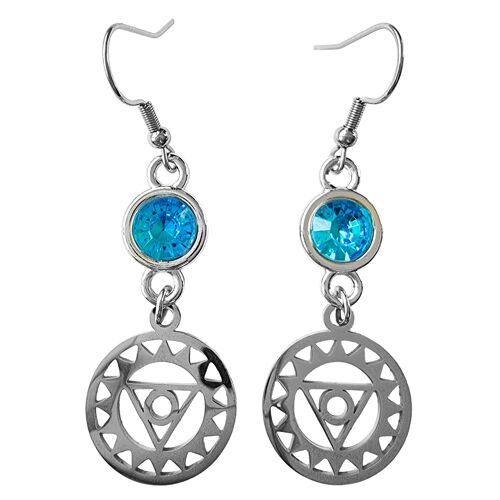 Chakra Earrings - Throat